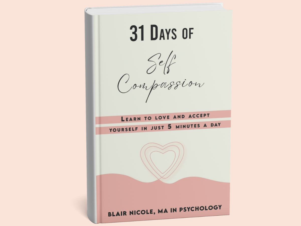 Cover of 31 Days of Self-Compassion by Blair Nicole – one of the best self help books for women focusing on self-care and emotional healing.